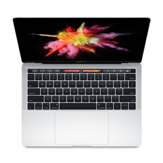 MacBook Pro 13.3-inch Laptop with Touch Bar 2.7GHz Core i7 16GB RAM 512GB SSD - Silver (2018)