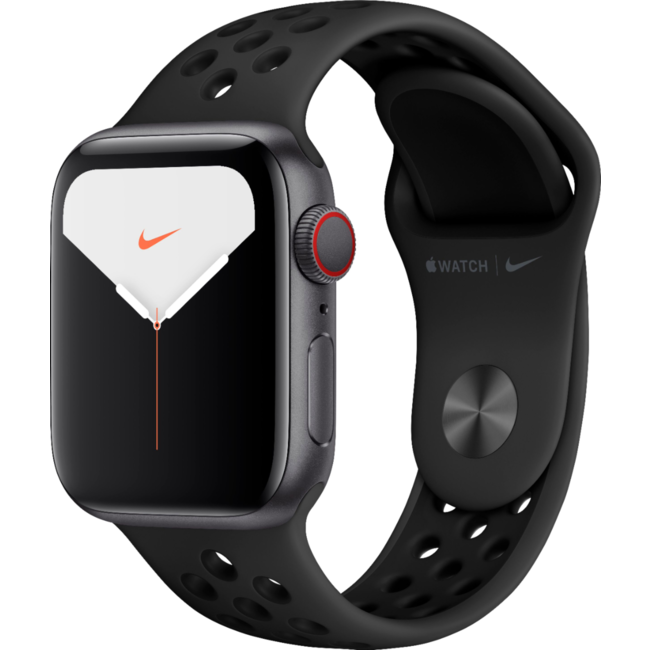 Apple Apple Watch NIKE+ - Series 5 - 40mm - Cellular - Space Gray  Aluminum/Anthracite & Black Sport Band