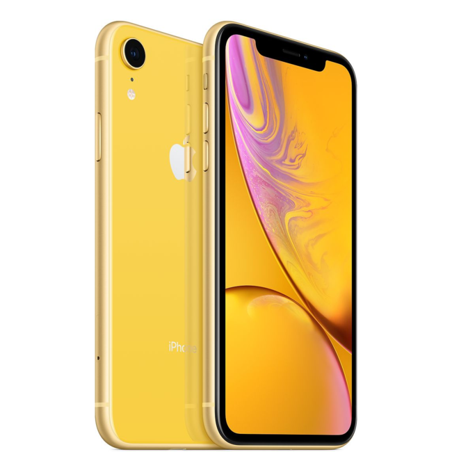 iPhone XR Yellow 128 GB Softbank-