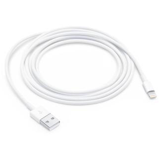 Apple Apple Lightning to USB Charger Sync Cable for iPhone & iPad 2 Meters (6ft) - A1510 (MD819ZM/A)