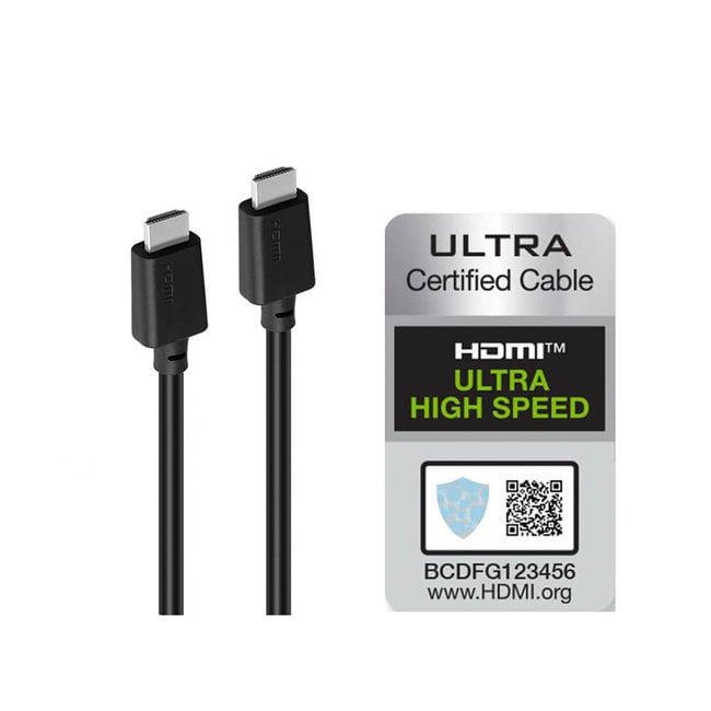 3' 8K Certified Ultra High Speed HDMI Cable - HDMI 2.1 (42677)