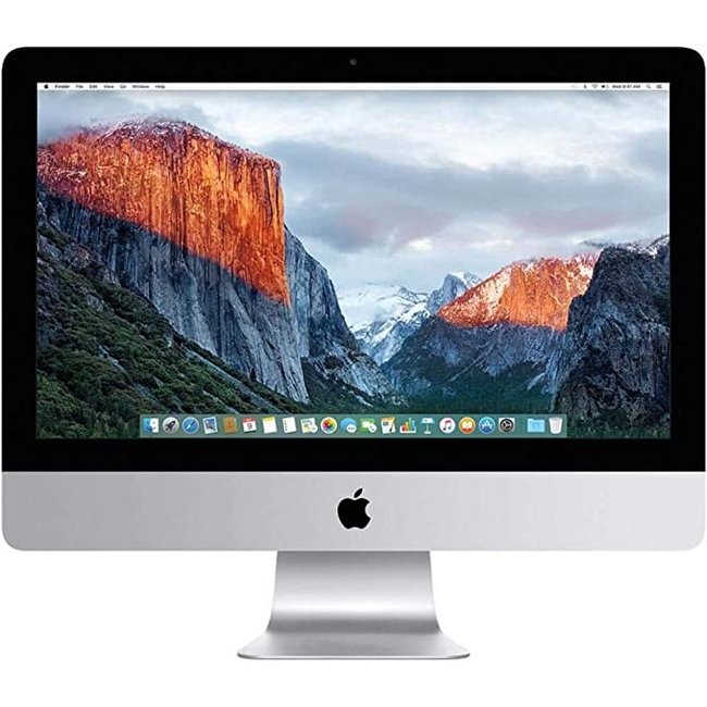 Apple iMac 21.5-inch Desktop 2.8Ghz i5 Dual-Core 8GB RAM 256GB SSD (Silver)