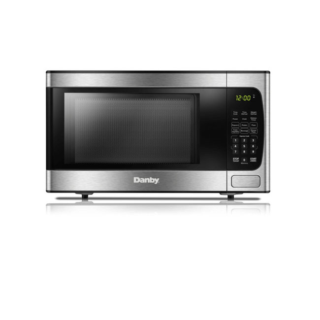Danby 0.9 cu ft. Stainless Steel Microwave with Convenience Cooking Controls (New)