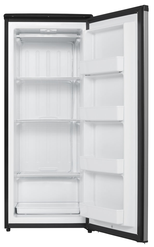 Danby Designer 85 Upright Freezer In Stainless Look Ista 6 New