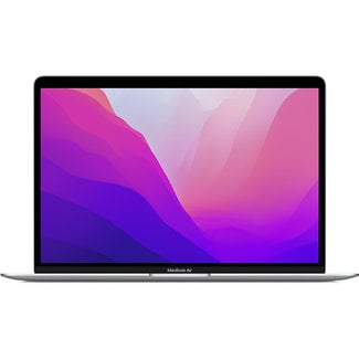 Apple Apple MacBook Air Retina 13.3" Laptop with Touch ID - Apple M1 8 Core and 8 Core GPU - 16GB RAM - 512 GB SSD - (2020) - Silver