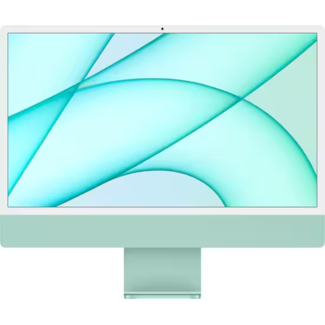 Apple iMac 5K Retina 24 inch -Apple M1 8-core and 8-core GPU - 8GB RAM - 256GB SSD (2021) - Green