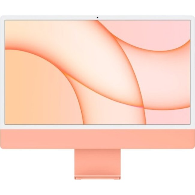 iMac 5K Retina 24 inch -Apple M1 8-core and 8-core GPU - 8GB RAM - 256GB SSD (2021) - Orange