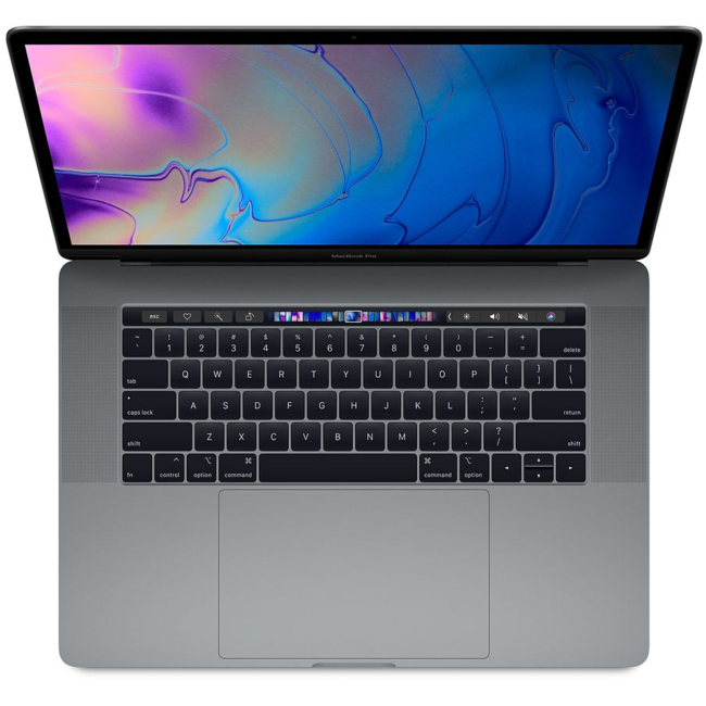 Apple MacBook Pro Retina 15.4" Laptop with Touch Bar - 2.9GHz Six-Core i9 - 16GB RAM - 512GB SSD - AMD Radeon Pro 555X (4GB) - (2018) - Space Gray