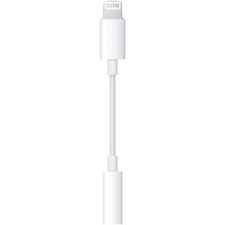 Apple Lightning to 3.5mm Headphone Jack Adapter (White)