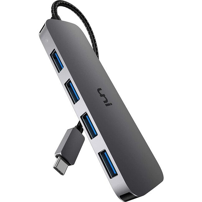 uni Aluminum USB Type C to USB MultiPort (4x USB 3.0 Ports)