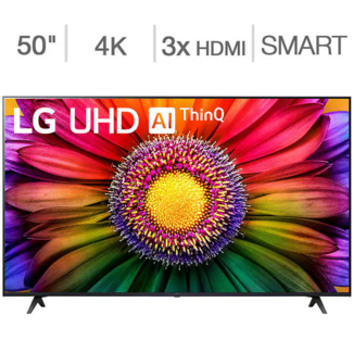 LG 50" LG 4K (2160P) UHD Smart TV - (50UR8000AUA)