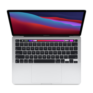 Apple Apple MacBook Pro Retina 13.3" Laptop with Touch Bar - 2.8GHz Quad-Core i7 - 16GB RAM - 512GB SSD - (2019) - Silver