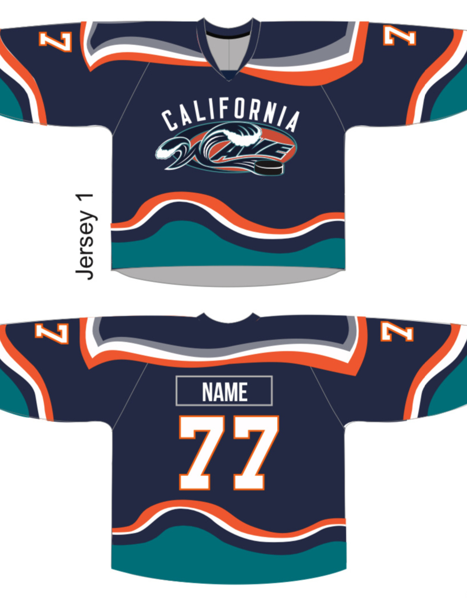 Pro Shop Wave Jersey - Away Game