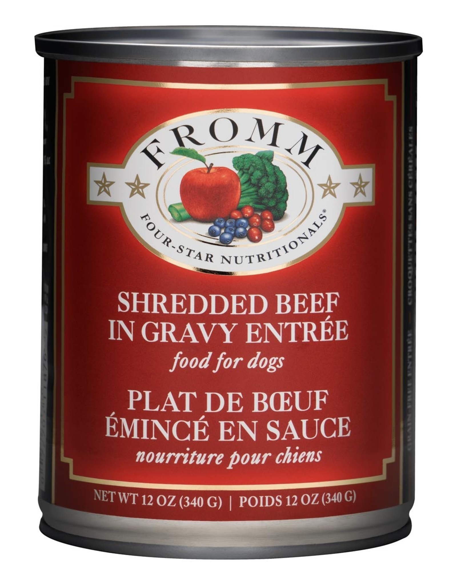Fromm Fromm Shredded Beef & Vegetable: Can, 12 oz