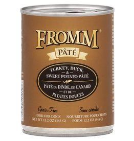 Fromm Fromm Grain Free Turkey & Duck Pate: Can, 12.2 oz
