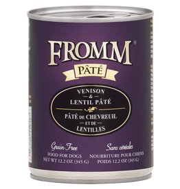 Fromm Fromm Grain Free Venison & Lentil Pate: Can, 12.2 oz