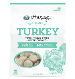 Etta Says Etta Says! Eat Simple! Freeze Dried: Turkey, 2.5 oz