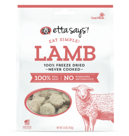 Etta Says Etta Says! Eat Simple! Freeze Dried: Lamb, 2.5 oz