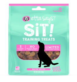Etta Says Etta Says! Sit! Training Treat: Bacon, 6 oz