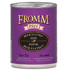 Fromm Fromm Grain Free Duck A La Veg Pate: Can, 12.2 oz