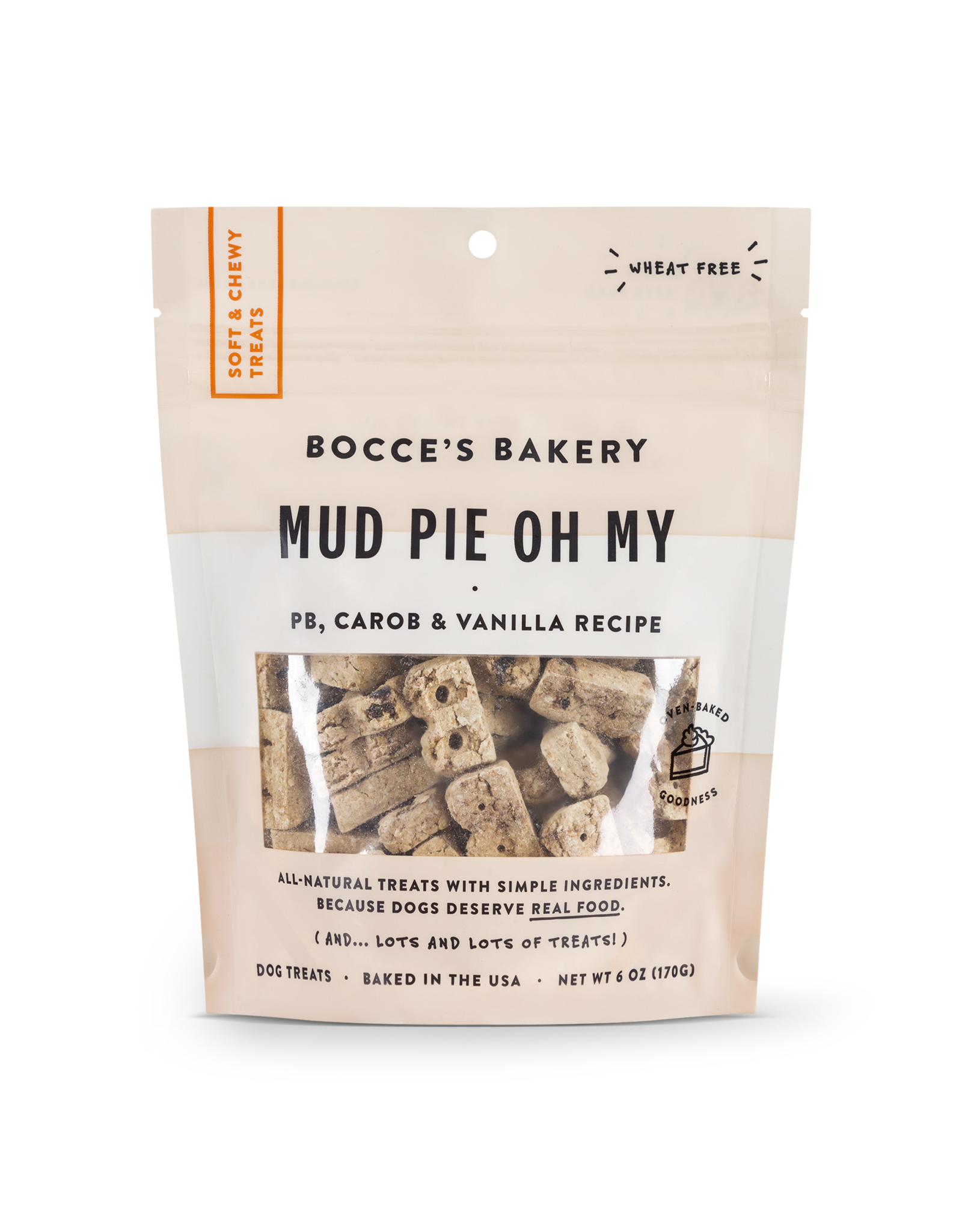 Bocce's Bakery Bocce's Bakery: Soft & Chewy Mud Pie Oh My, 6 oz