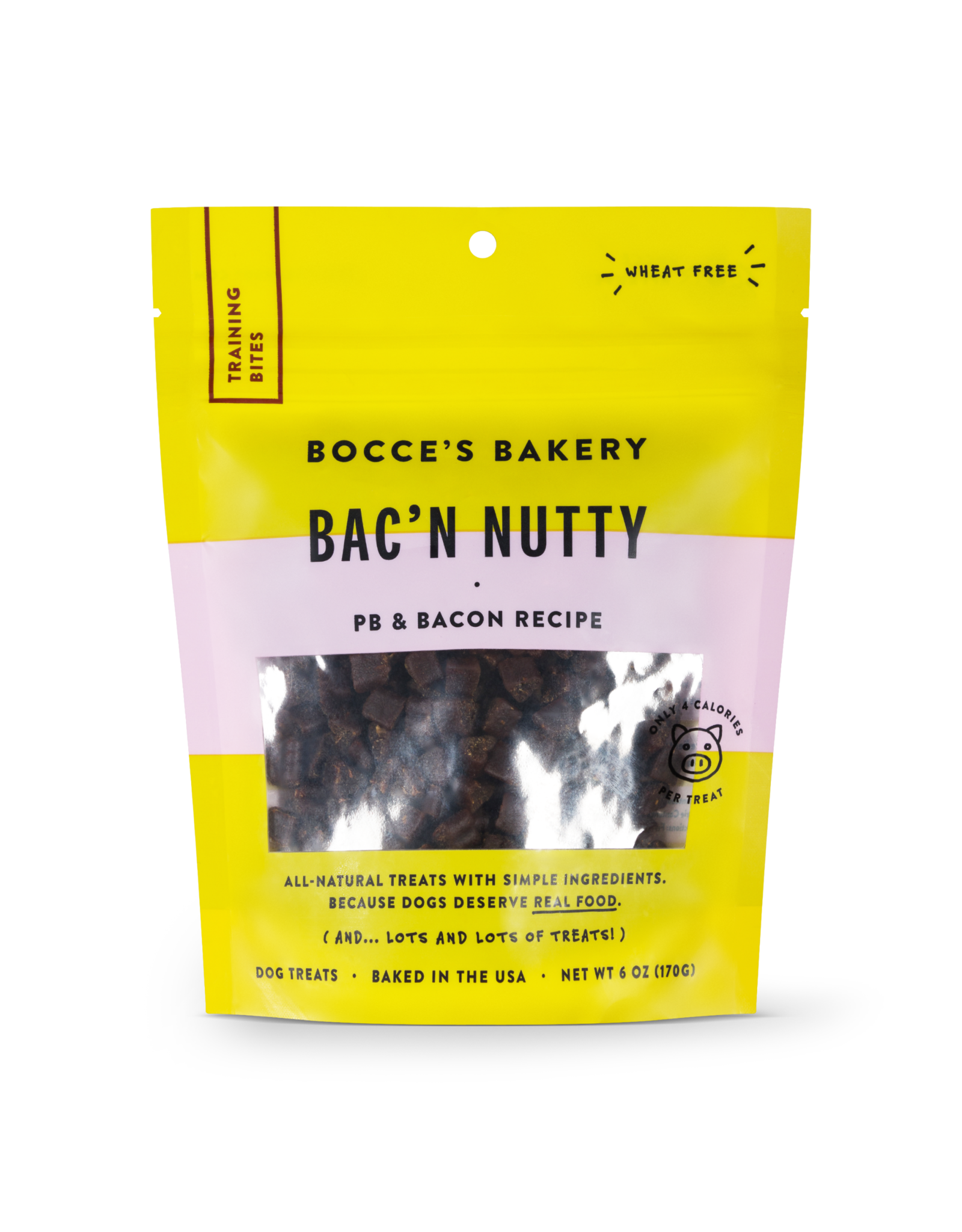 Bocce's Bakery Bocce's Bakery: Training Bites Bac N' Nutty, 6 oz