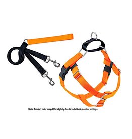 2 Hounds Design Freedom No-Pull Harness: Neon Orange