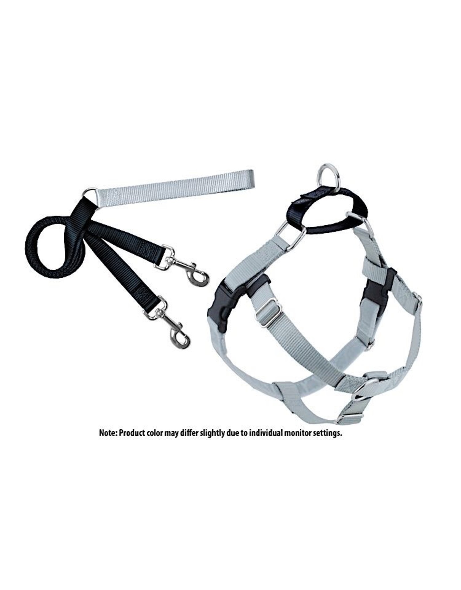 2 Hounds Design Freedom No-Pull Harness: Silver