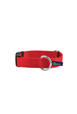 2 Hounds Design Buckle Collar: red, 1" L