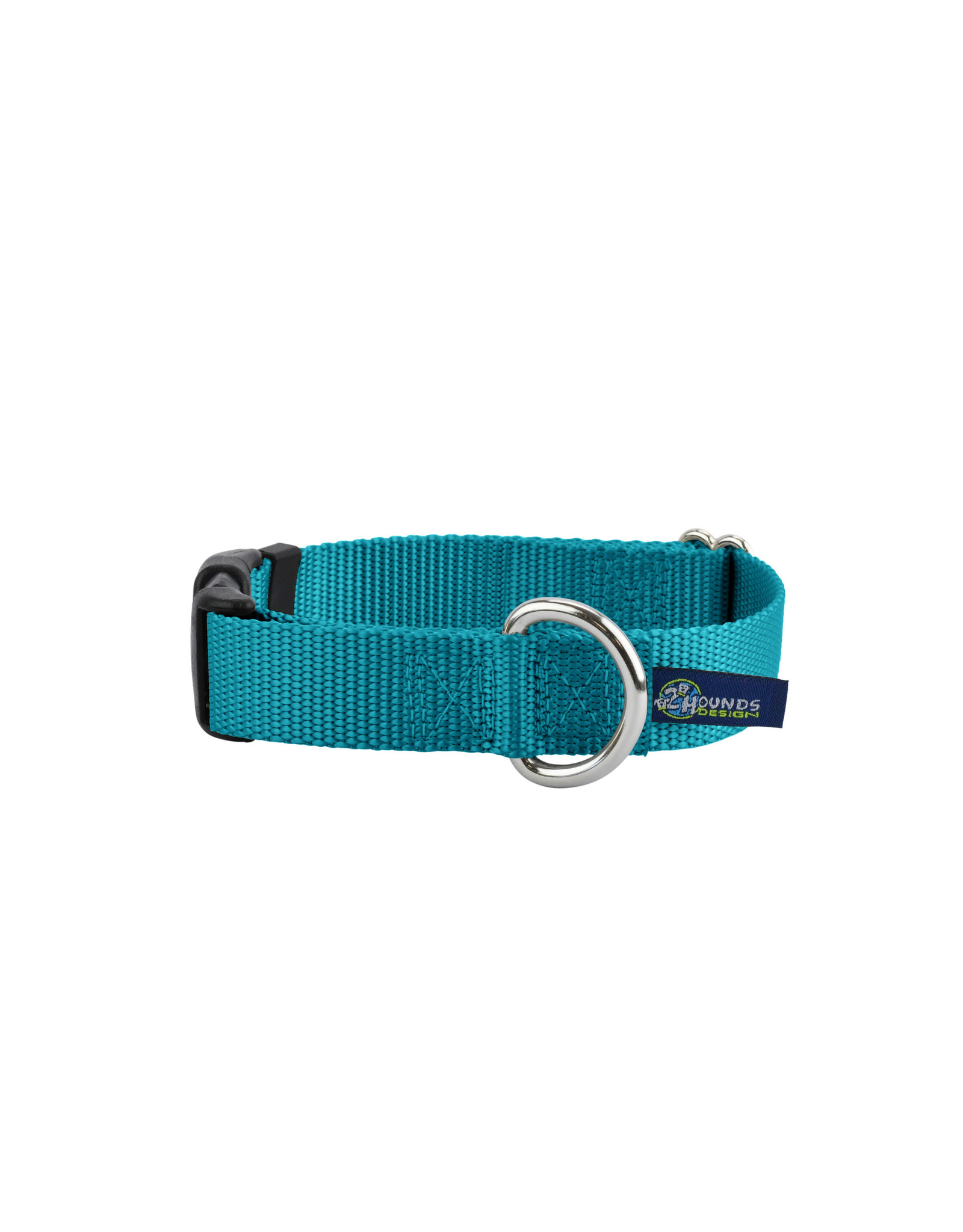 2 Hounds Design Buckle Collar: Teal, 1" M