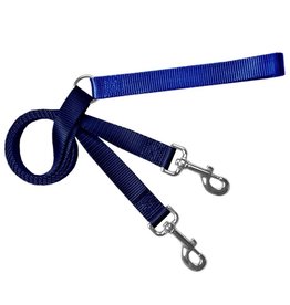 2 Hounds Design Double Connection Training Lead: Navy, 5/8"