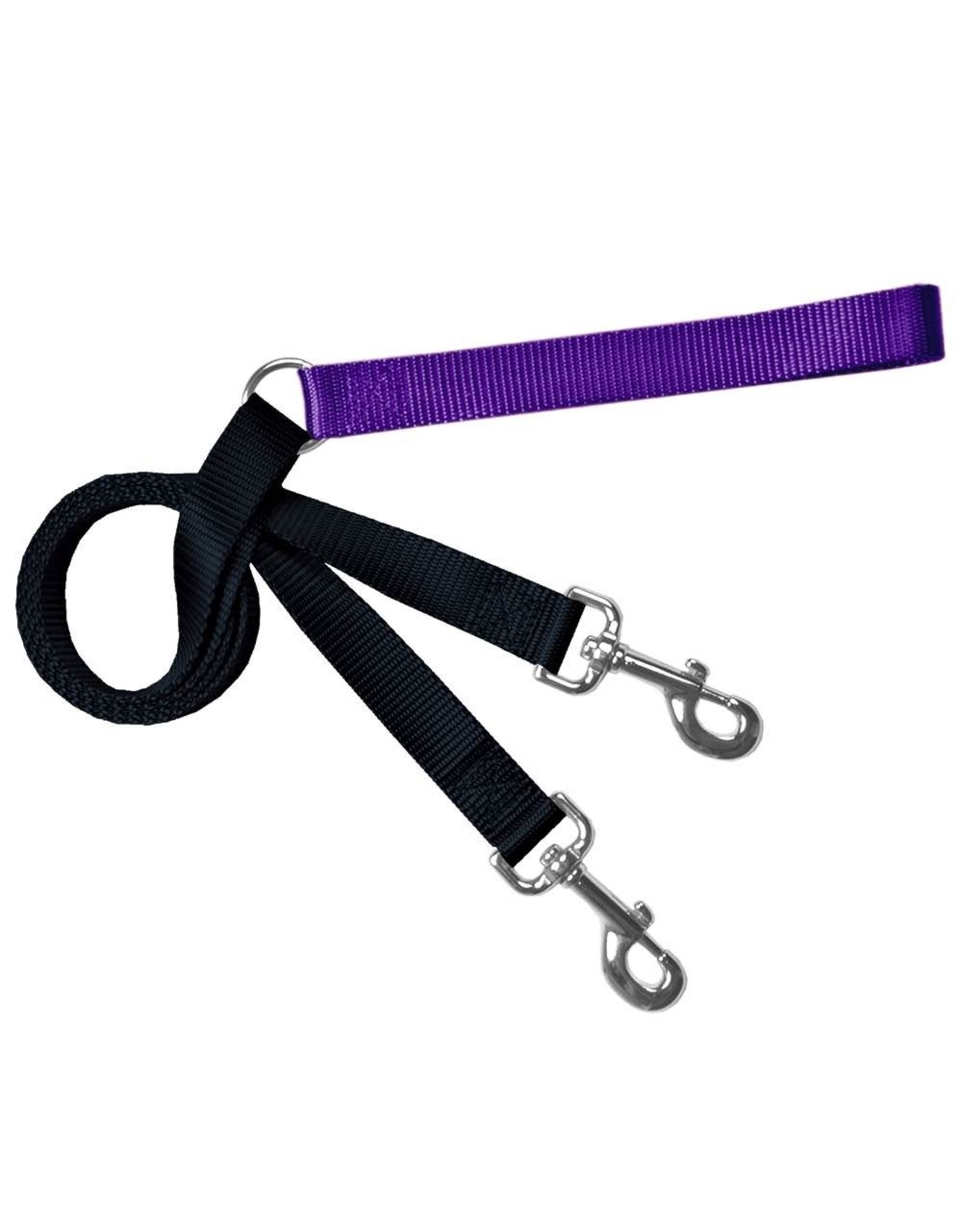 2 Hounds Design Double Connection Training Lead: Purple, 1