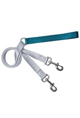 2 Hounds Design Double Connection Training Lead: Teal, 1