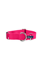 2 Hounds Design Double loop Martingale: Hot Pink, 5/8" XS