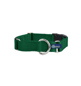 2 Hounds Design Martingale w/ buckle: Kelly Green, 1" M