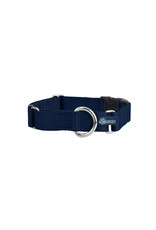 2 Hounds Design Martingale w/ buckle: Navy, 1" L