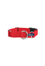 2 Hounds Design Martingale w/ buckle: Red, 1.5" M