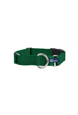 2 Hounds Design Martingale w/ buckle: Kelly Green, 1.5” XL