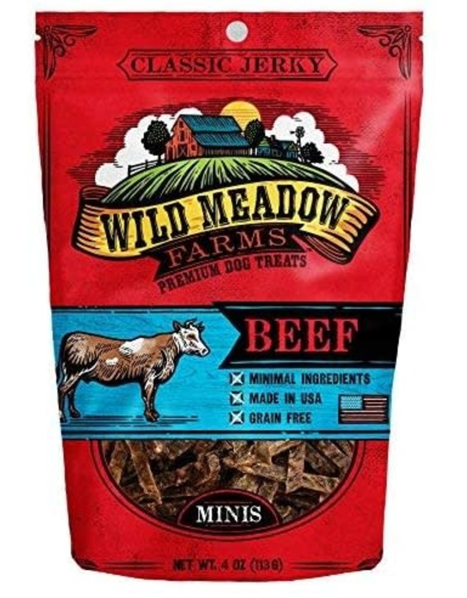 Wild Meadow Farms Wild Meadow Farms Classic Minis: Beef, 4 oz