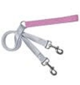 2 Hounds Design Double Connection Training Lead: Rose Pink, 1