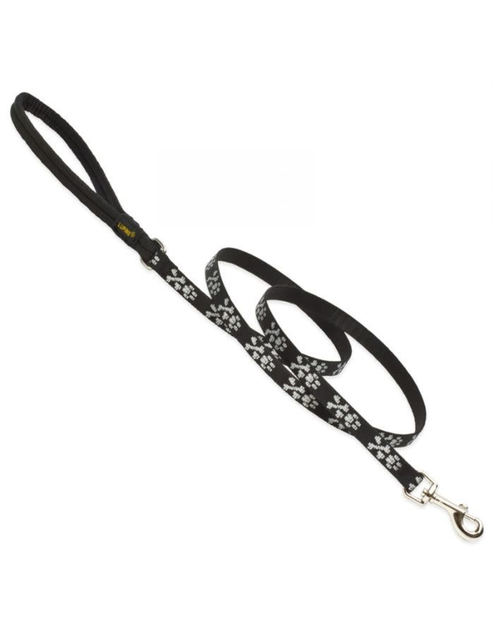 Lupine Lupine Bling Bonz Leash: 3/4 in wide, 6 ft