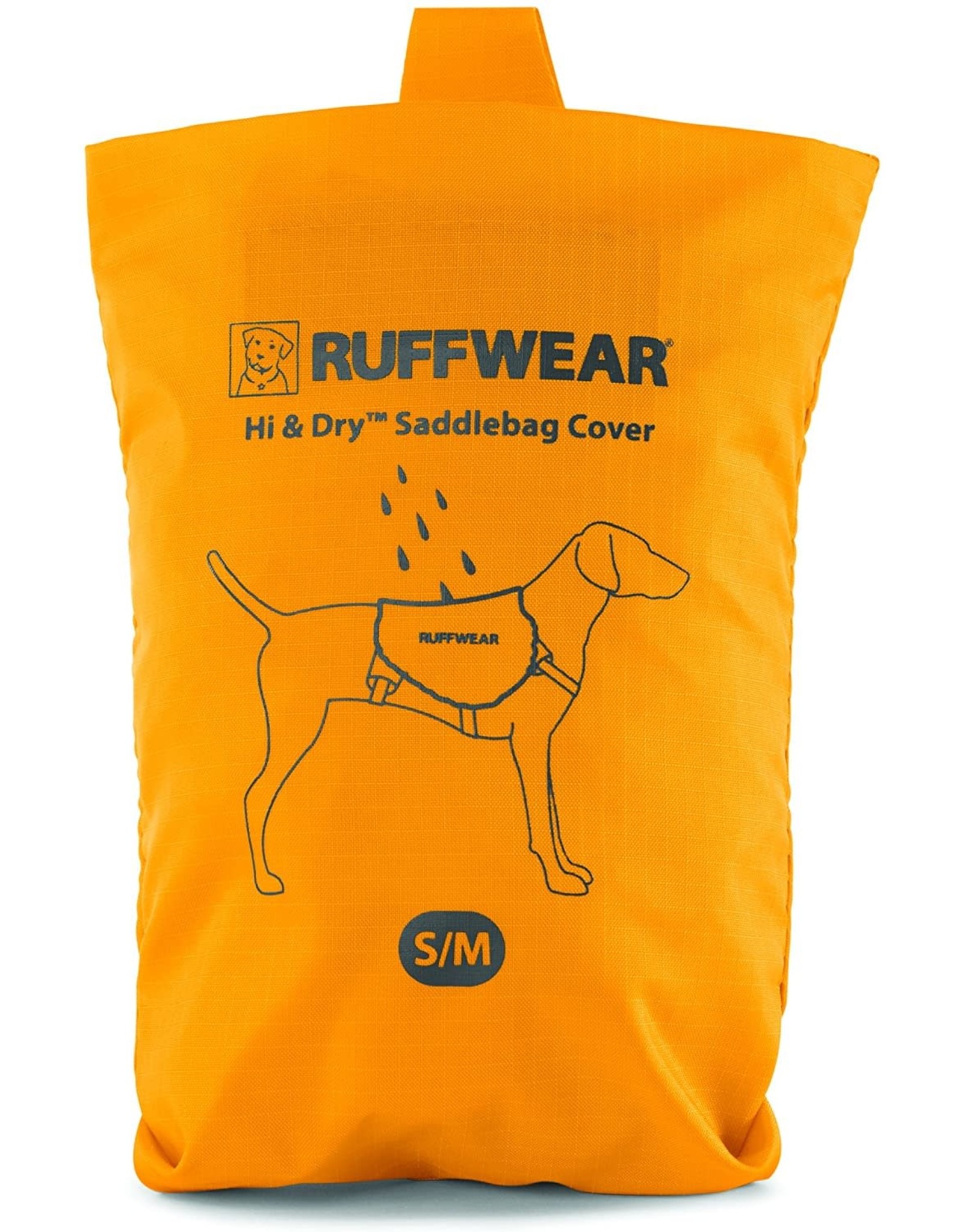 Hi & Dry Saddlebag Cover: Sunrise Yellow, S/M