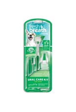 Tropiclean Fresh Breath Oral Care Kit: Large Toothbrush & Brushing Gel, Large