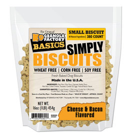 K9 Granola Factory K9 Granola Factory Simply Biscuits Small: Cheese & Bacon, 16 oz