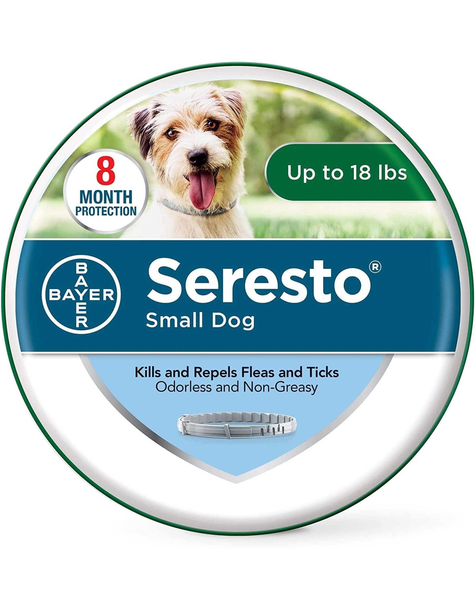 Bayer Seresto Collar: Dog collar 8 months, S