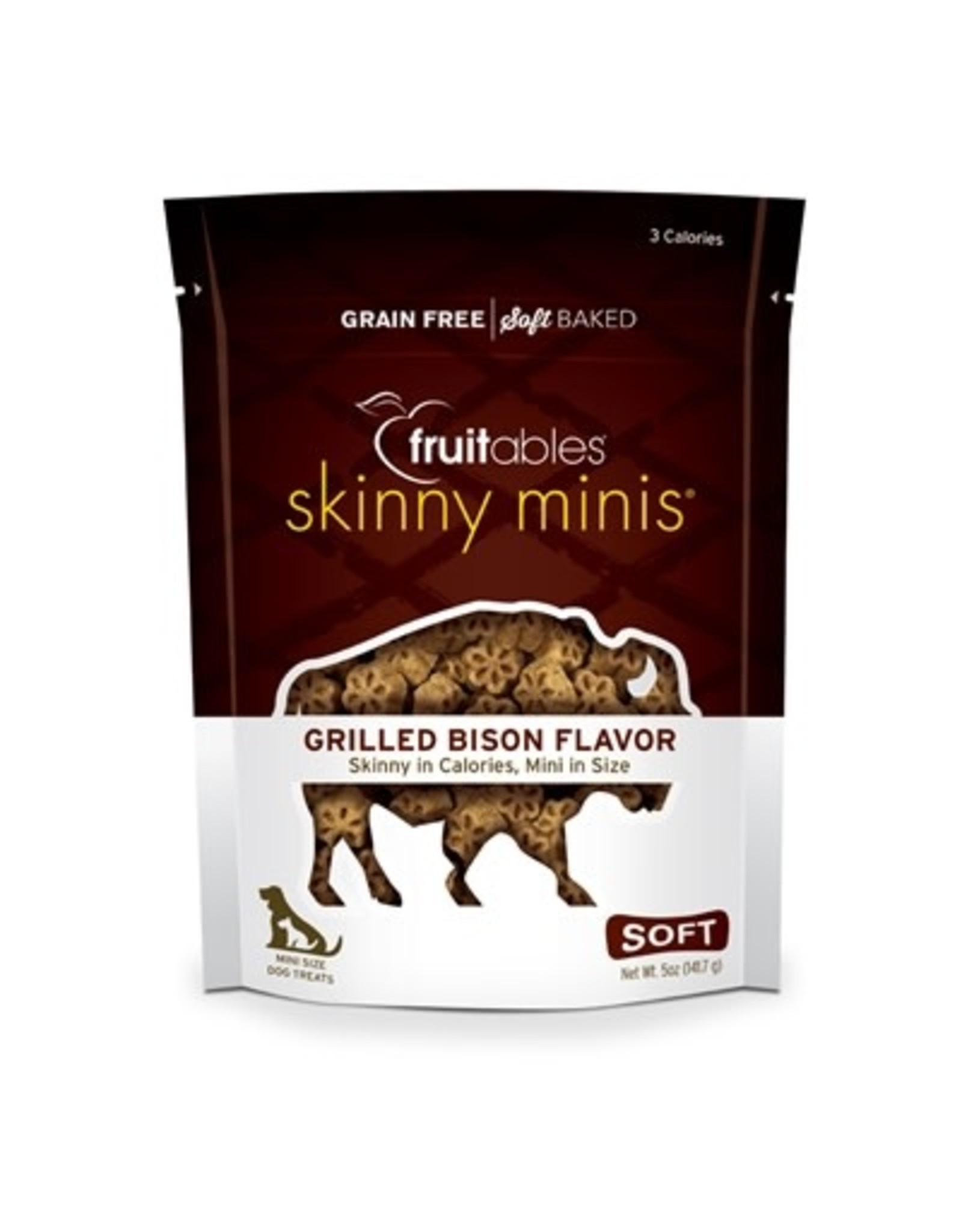 Fruitables Fruitables Skinny Minis: Grilled Bison, 5 oz
