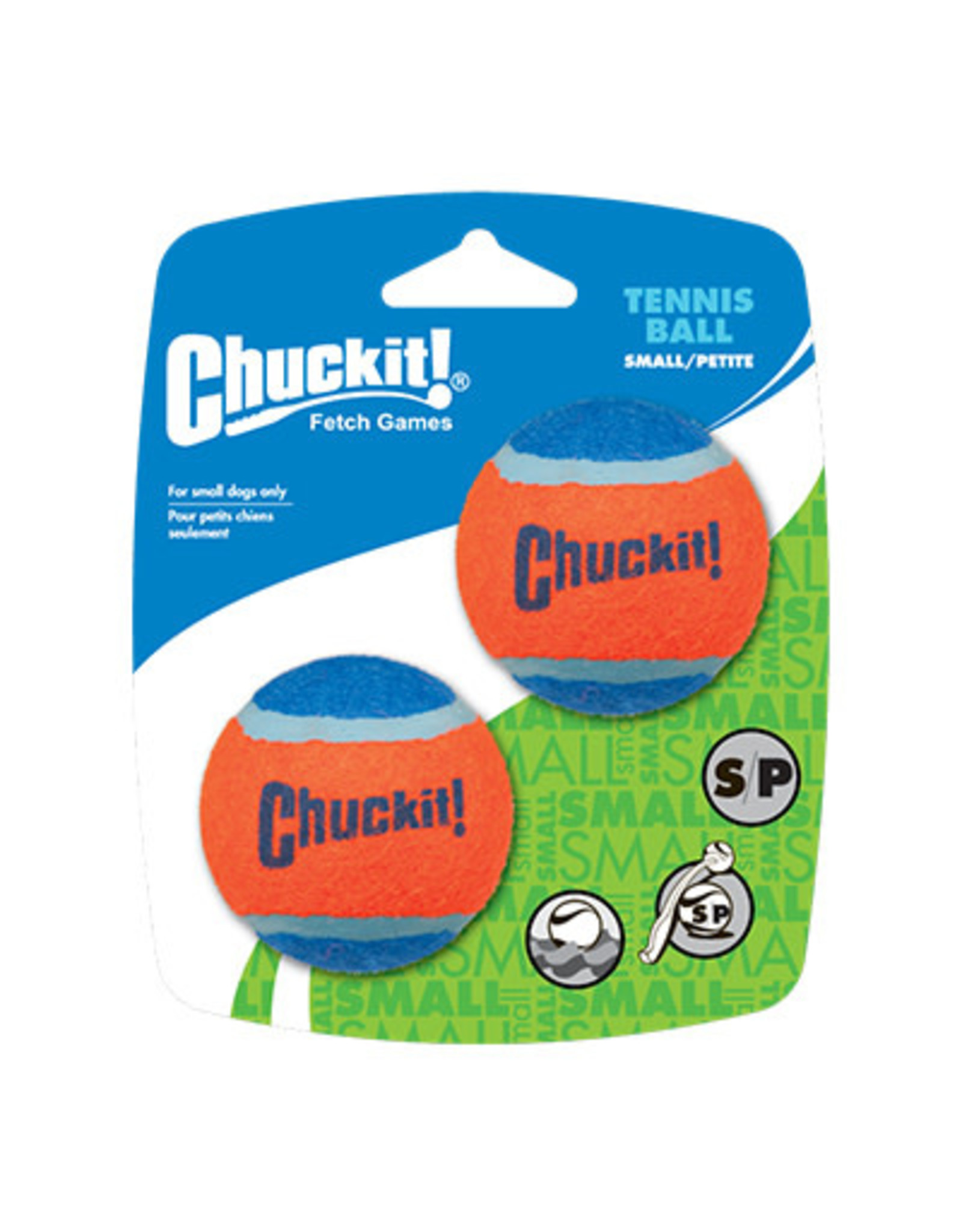 Chuckit! Chuckit!: 2 pack ball, S