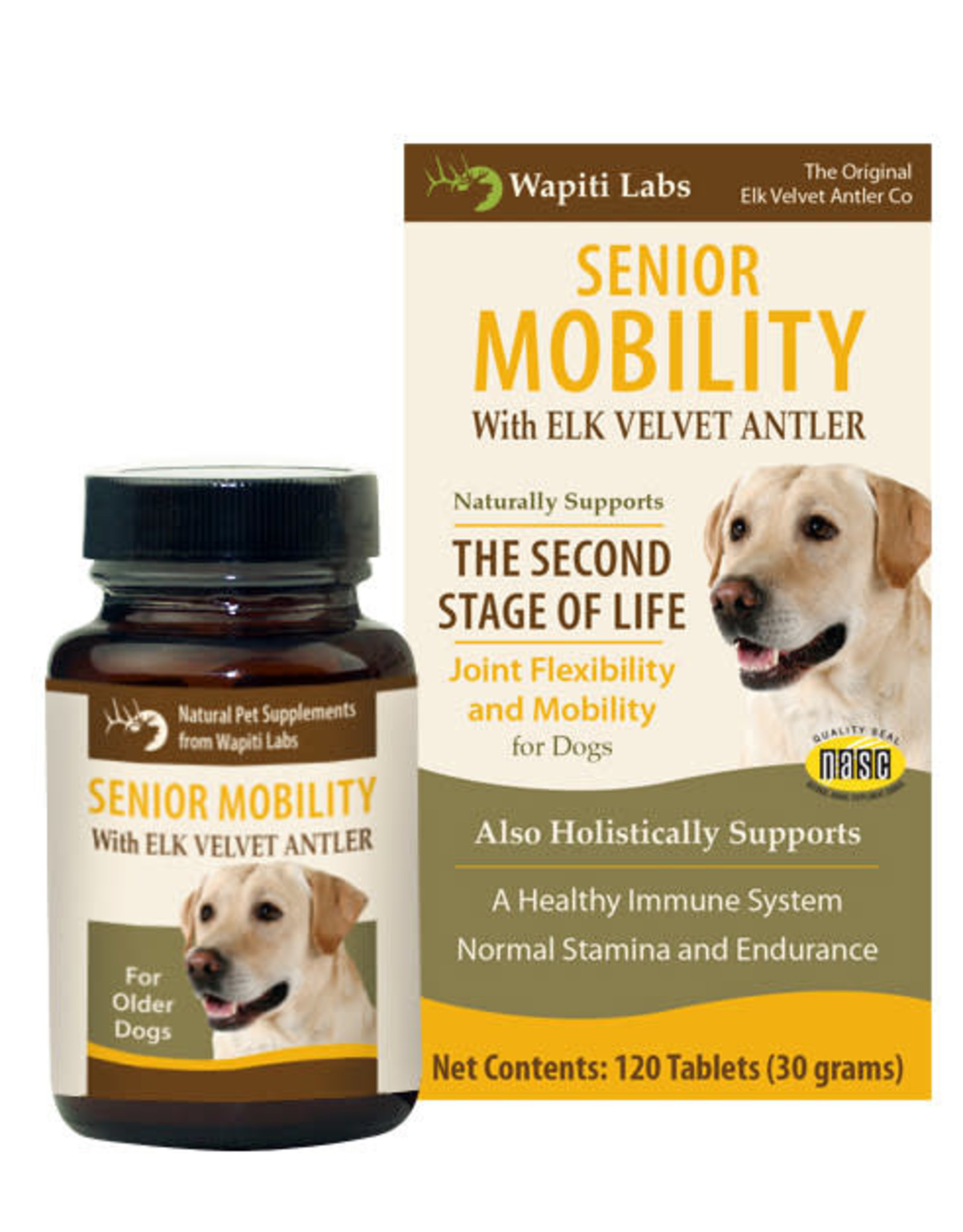 Wapiti Labs Senior Mobility: tablets, 120 ct