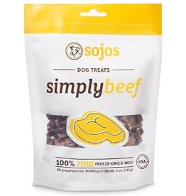 Sojos Sojos Simply Beef: Freeze Dried, 4oz