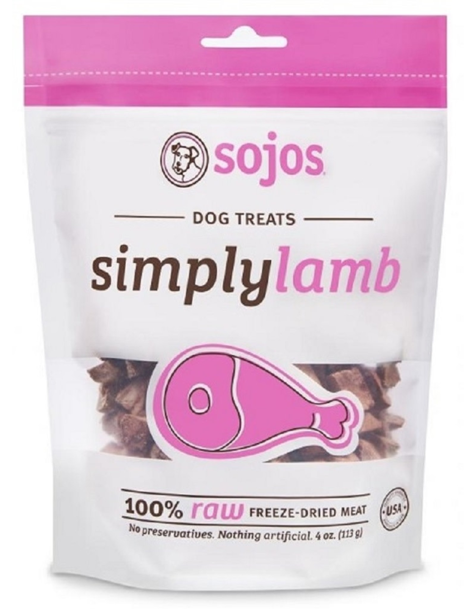 Sojos Sojos Simply Lamb: Freeze Dried, 4oz